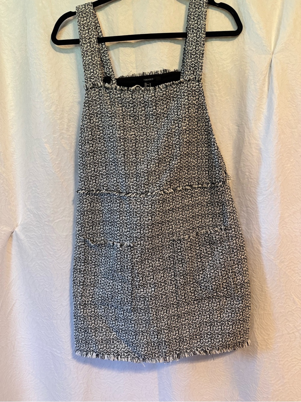 Forever 21 Black and White Tweed Dress